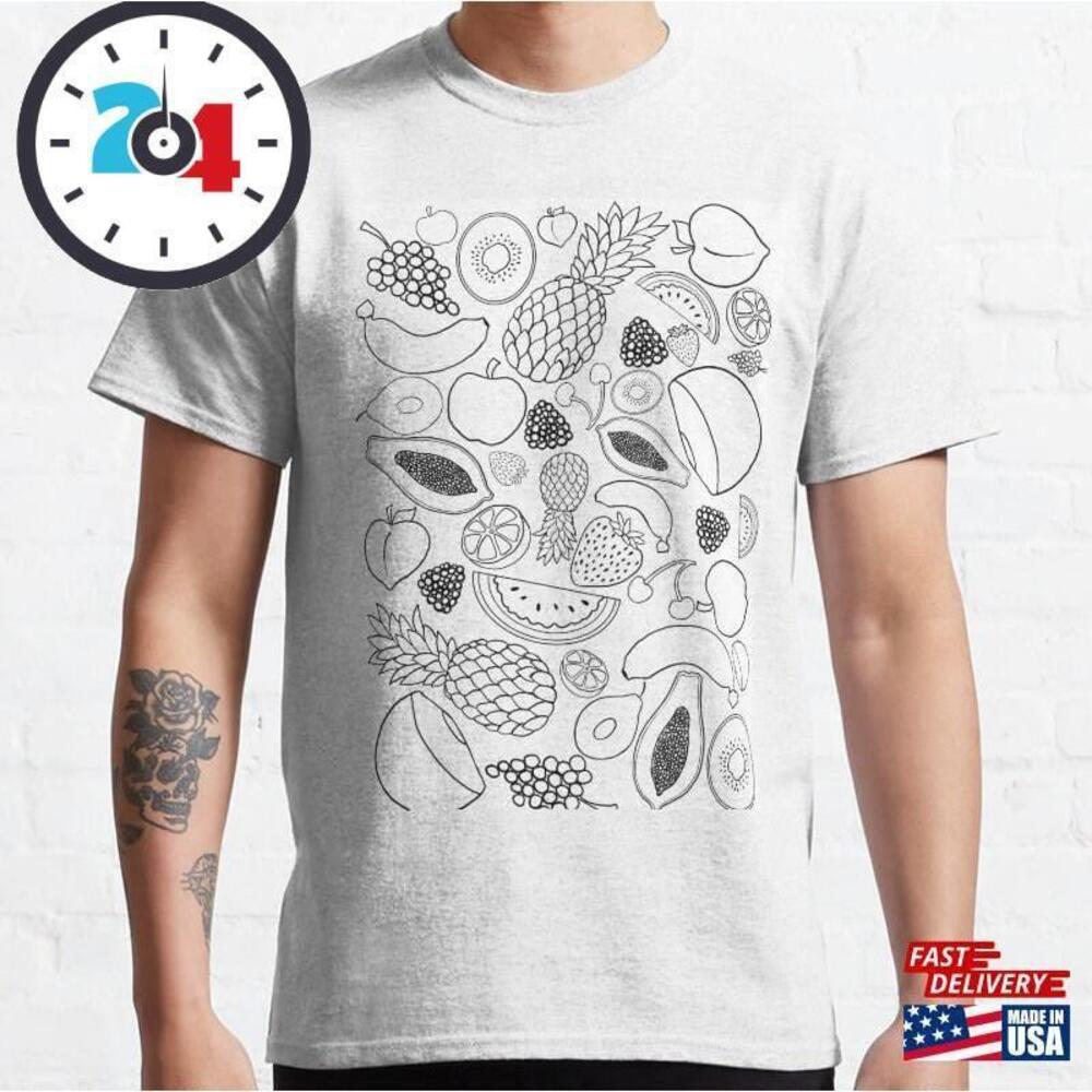 Fruit B Amp W Classic T-Shirt Unisex